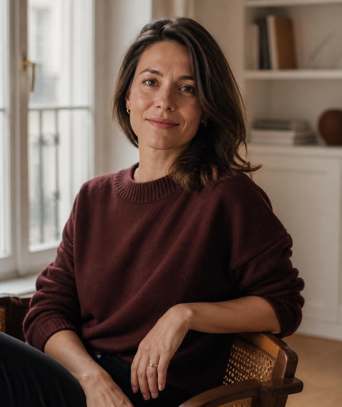 Héloïse, founder of The Calm Cabin